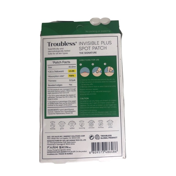 Troubless Invisible + Spot Patch- 96 patches. New - Picture 2 of 2